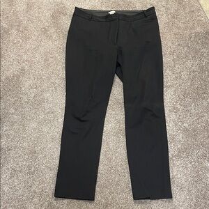 J. Crew Black Straight Leg Jeans